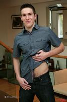 Model Miles Gregory Naked Straight English Lad Uncut Enjoys Football & swim