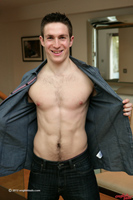 Model Miles Gregory Naked Straight English Lad Uncut Enjoys Football & swim