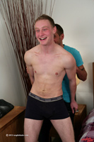 Model Shane Wilson Naked Straight English Lad Uncut Enjoys Football
