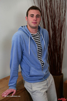 Model Alex Bradford Naked Straight English Lad Uncut Enjoys Tennis