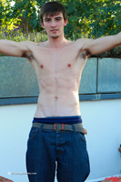 Model Jorge Mayor Naked Straight English Lad Uncut Enjoys Football & Athletics