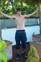 Model Jorge Mayor Naked Straight English Lad Uncut Enjoys Football & Athletics