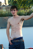 Model Jorge Mayor Naked Straight English Lad Uncut Enjoys Football & Athletics