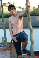 Model Jorge Mayor Naked Straight English Lad Uncut Enjoys Football & Athletics