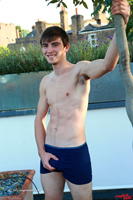 Model Jorge Mayor Naked Straight English Lad Uncut Enjoys Football & Athletics