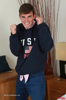 Model Harvey Farquharson Naked Straight English Lad Uncut Enjoys Muai Thai & Swimming