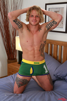 Model Kian Wellings Naked Straight English Lad Uncut Enjoys Rugby & Gym
