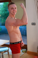 Model Lewis Cartwright Naked Straight English Lad Uncut Enjoys Football & Gym