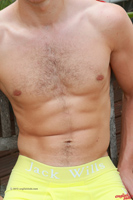 Model Andrew Hayden Naked Straight English Lad Uncut Enjoys Gym & Football