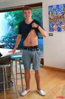 Model Jamie Stevens Naked Straight English Lad Uncut Enjoys Running & Gym