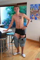 Model Jamie Stevens Naked Straight English Lad Uncut Enjoys Running & Gym