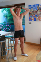 Model Jamie Stevens Naked Straight English Lad Uncut Enjoys Running & Gym