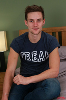 Model Joel Jenkins Naked Straight English Lad Uncut Enjoys American Football