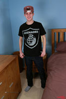 Model George Craig Naked Straight English Lad Uncut Enjoys Football