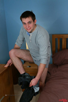 Model Freddie Spencer Naked Straight English Lad Uncut Enjoys Kick Boxing