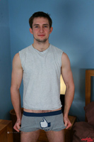 Model Freddie Spencer Naked Straight English Lad Uncut Enjoys Kick Boxing