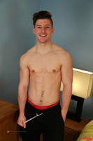 Model Jasper Knight Naked Straight English Lad Uncut Enjoys Rugby & Gymnastics