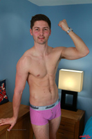 Model John Anderson Naked Straight English Lad Uncut Enjoys Football & Gym