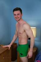 Model Briley Hall Naked Straight English Lad Uncut Enjoys Boxing & Gym