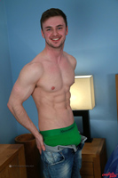Model Briley Hall Naked Straight English Lad Uncut Enjoys Boxing & Gym