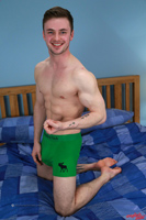 Model Briley Hall Naked Straight English Lad Uncut Enjoys Boxing & Gym
