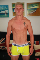 Model Max Clayton Naked Straight English Lad Uncut Enjoys Football & Gym