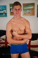 Model Greg Hill Naked Straight English Lad Uncut Enjoys Kayaking