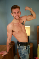 Model Jenson Shaw Naked Straight English Lad Uncut Enjoys Boxing