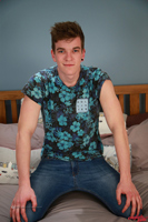 Model Caspar Hamilton Naked Straight English Lad Uncut Enjoys Ice Hockey & Gym
