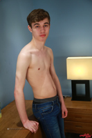 Model Toby Hanson Naked Gay English Lad Uncut Enjoys Swimming