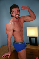 Model Will Templeton Naked Straight English Lad Uncut Enjoys Gym