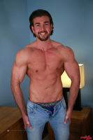 Model Will Templeton Naked Straight English Lad Uncut Enjoys Gym