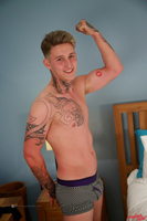 Model Lachlan Scott Naked Straight English Lad Uncut Enjoys Gym