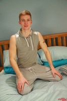 Model Christian Sterling Naked Straight English Lad Uncut Enjoys Gym