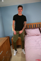 Model Casias Bradley Naked Straight English Lad Uncut Enjoys Gym & Football