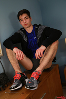 Model Toni Filip Naked Straight English Lad Uncut Enjoys Football & Gym