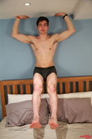 Model Toni Filip Naked Straight English Lad Uncut Enjoys Football & Gym