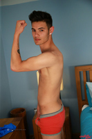 Model Tim Taylor Naked Straight English Lad Uncut Enjoys Gym and Swimming