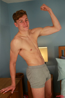 Model Martin Aspey Naked Straight English Lad Uncut Enjoys Gym & Rugby