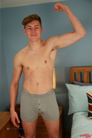Model Martin Aspey Naked Straight English Lad Uncut Enjoys Gym & Rugby