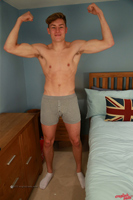 Model Martin Aspey Naked Straight English Lad Uncut Enjoys Gym & Rugby