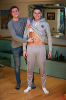 Model Mark Hendricks Naked Straight English Lad Uncut Enjoys Gym