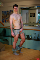Model William Harrison Naked Straight English Lad Uncut Enjoys Rugby & Gym
