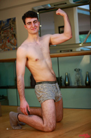 Model William Harrison Naked Straight English Lad Uncut Enjoys Rugby & Gym
