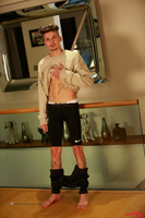 Model Shane Bibby Naked Straight English Lad Uncut Enjoys Football and High Jump