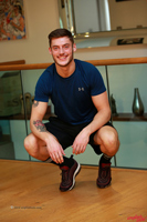 Model Will Fletcher Naked Straight English Lad Uncut Enjoys Gym and Football