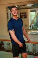 Model Will Fletcher Naked Straight English Lad Uncut Enjoys Gym and Football