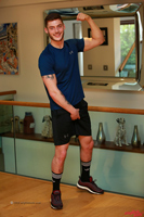 Model Will Fletcher Naked Straight English Lad Uncut Enjoys Gym and Football