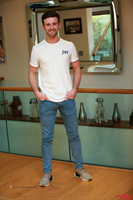 Model Ryan Kent Naked Straight English Lad Uncut Enjoys Gym and Football