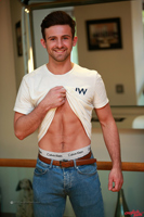 Model Ryan Kent Naked Straight English Lad Uncut Enjoys Gym and Football